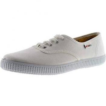 victoria Plano VICTORIA Tenis 1915 Inglesa Lona 106613-KIDS para Unisex-niños Blanco 18