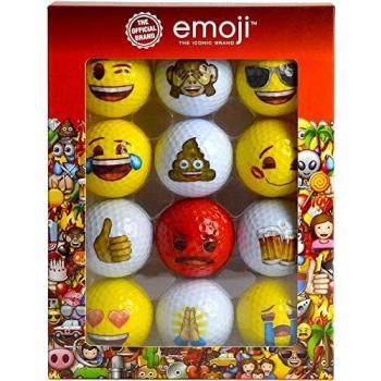 Emoji Pelotas de Golf Divertidas con emoticonos, Producto Oficial