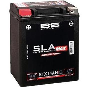 Batería BS Battery SLA Max 12V - 13,7Ah sin mantenimiento activada de fábrica - BTX14AH MAX FA