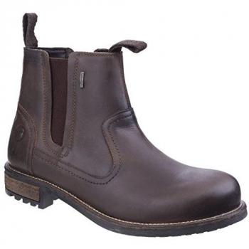 Cotswold Worcester Waterproof Leather Boot Men's Brown UK Size 10