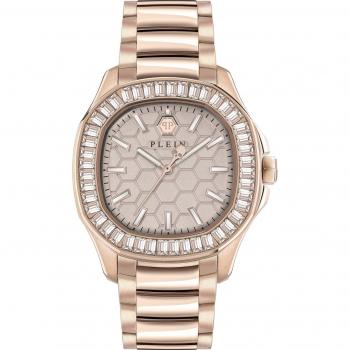 Philipp Plein Spectre Lady Crystal Watch, Pink female, One Size