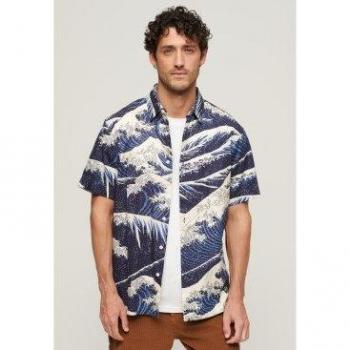 Superdry Vintage Hawaiian Short Sleeve Shirt - Casual Modal Style