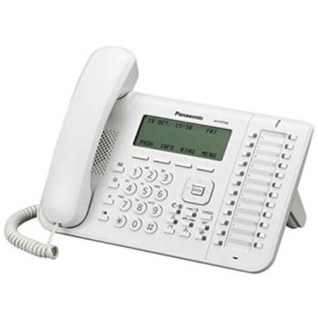 Panasonic KX-NT546 6líneas LCD Wired handset Color blanco - Teléfono IP