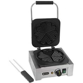 Gaufretera Eléctrica Profesional Corazón 2200W Hendi