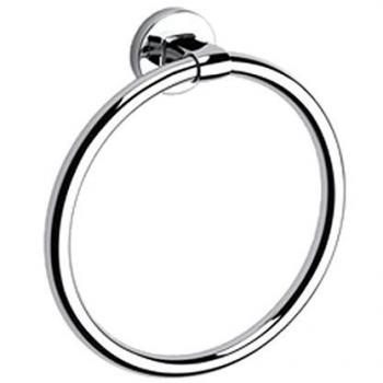 Roca A816724001 Toallero Anilla 210mm, Colección Hotels, Cromo Brillo