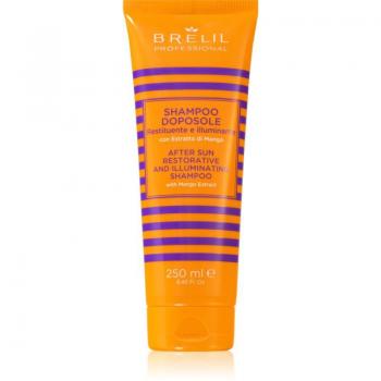 Brelil Professional Solaire Nourishing After Sun Shampoo for Chlorine, Sun & Salt Damaged Hair 250 ml