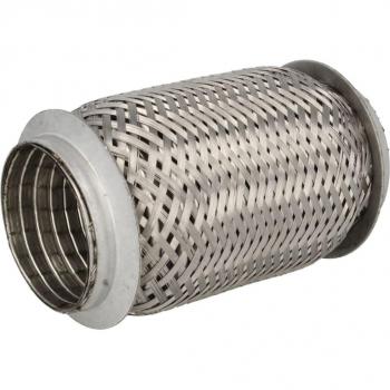 Unión flexible para sistema de escape JMJ 64X150P, diámetro 64 mm, longitud 150 mm, material resistente a altas temperaturas