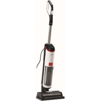 Aspiradora escoba 2 en 1 Polti RollySteam WD10 - 750W, Filtro HEPA, Función Seca y Húmeda, Cableada, Negro y Blanco