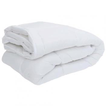 Protector de colchón blanco 200x220 cm - Funda ajustable para día y noche