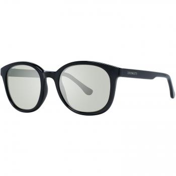 Serengeti Square Women's Shiny Black Mineral Polarized Green 555nm Mara - One Size Sunglasses