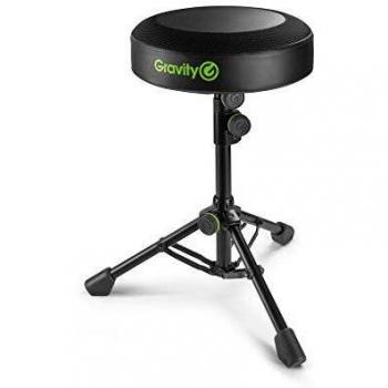 Gravity FDJT 01 - Mesa de DJ con altavoz flexible y bandeja para portátil