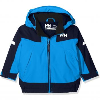Helly Hansen K Velocity - Chaqueta para niños, color azul, talla 92/2
