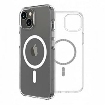 Muvit for Change Funda Recycletek MagSafe Transparente para Apple iPhone 14 Plus