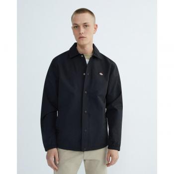 Dickies Men's Oakport Coach Jacket, Light Jacket, Male, Black, Size: S