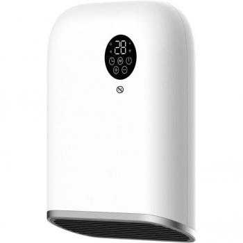 Calefactor de baño Bilake 2000W con mando a distancia y pantalla LED, termoventilador eléctrico de pared en color blanco