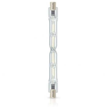 Philips Bombilla linear, luz blanca cálida, 120 W, R7s, 2250 lm, bajo consumo