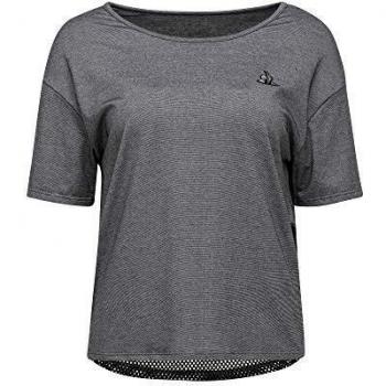 Le Coq Sportif Tech tee Loose SS N°2 Camiseta, Mujer, Gris chiné st, L