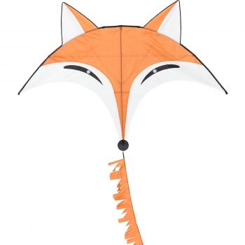 Invento 105100 – Fox Kite Niños Dragón einleiner, a Partir de 8 años, 110 x 145 cm y 3.5 m Franse Cola Ripstop de poliéster 2 – 4 Beaufort