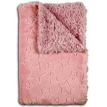Manta Estrella Caracolas Rosa