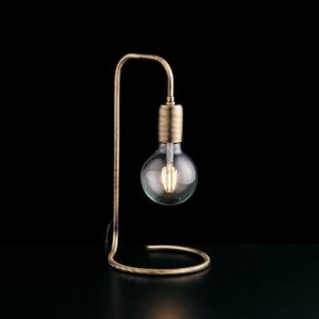 Lámpara de Sobremesa Industrial Urbana en Hierro Cepillado 27 cm - 1 Luz E27