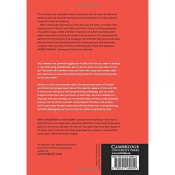 UNIX and Perl Field Guide for Life Sciences: Data Management Solutions