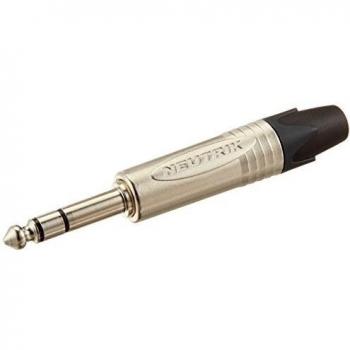 Neutrik NP3X 6,35 mm Jack Conector Níquel Vivienda niquelado Contacto 3-Pin