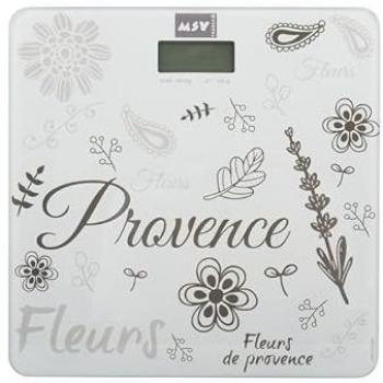 Báscula de Baño Provence 29x29cm con Vidrio de Seguridad y Alta Precisión Multicolor