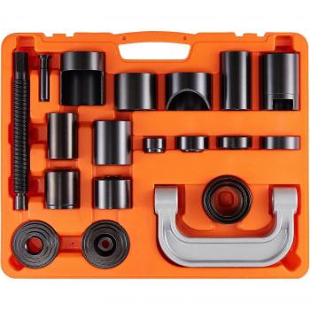 21-Piece Heavy Duty Ball Joint Press Kit - C-Press Tool for Removing & Installing Ball Joints - Compatible with Most 2WD & 4WD Vehicles