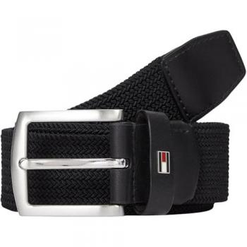 Tommy Hilfiger Denton Elastic Belt 3.5 Black 95 cm for Men