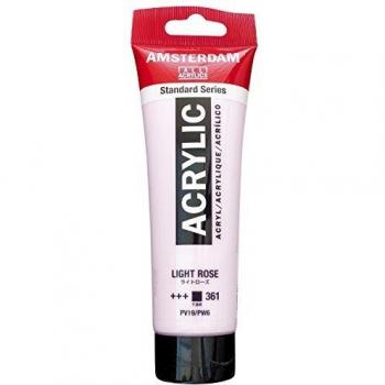 Pintura Acrílica Amsterdam en Tubo, Color Rosa Claro, 120ml