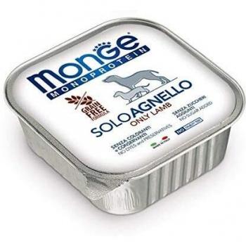 Monge Comida Húmeda para Perros Natural Superpremium Paté con Cordero 150g