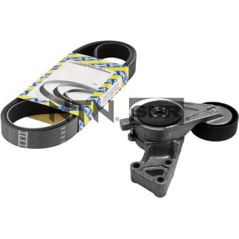 Juego de correas trapeciales poli V SNR KA857.24