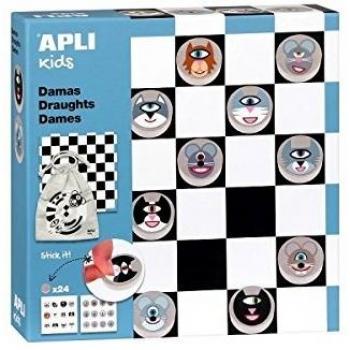 Apli Paper Ref. 14136 Juego Damas ilustrado