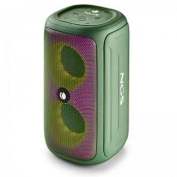 Altavoz Portátil NGS Roller Beast 32W Bluetooth 5.0 con Iluminación RGB y Resistencia al Agua IPX5 - Verde