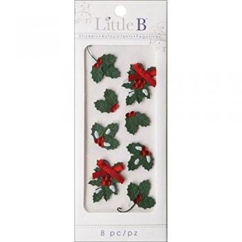 B piccolo Mini adesivi-Holly & Berries