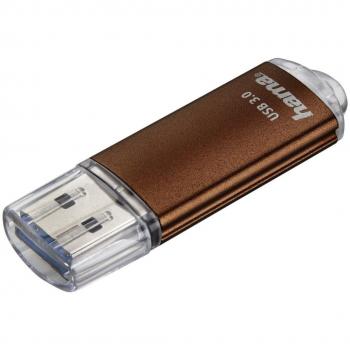 Memoria USB Hama Laeta 256 GB USB 3.0 Marrón