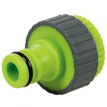 Conector Engomado Universal para Grifo Macho 1/2'' - 3/4'' Silverline
