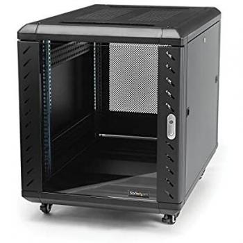 StarTech.com 4-Post 15U Lockable Server Rack Cabinet