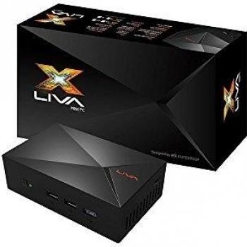ECS Elitegroup LIVA X 1.58GHz N2808 Negro - Ordenador de sobremesa
