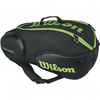 Wilson Vancouver 9 Pack Mochila, Unisex Adulto, Negro / Verde