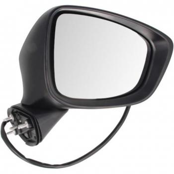 Retrovisor exterior BLIC 5402-14-2001734P - Espejo retrovisor para automóvil, lado izquierdo, con carcasa negra, ajuste manual, cristal convexo y diseño aerodinámico