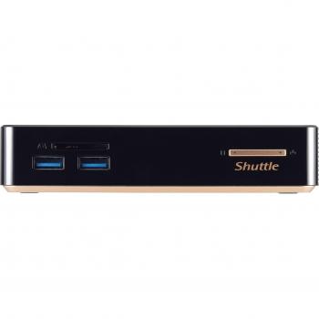 Shuttle NC01U5 BGA1168 2.2GHz i5-5200U 0,6 l tamaño PC Negro PC/estación de trabajo barebone - Barebón