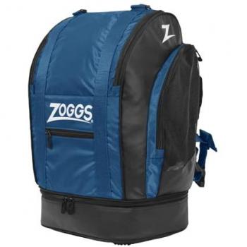 Mochila Zoggs Tour 40, capacidad de 40 litros, diseño unisex, color azul marino, ideal para deportes y actividades al aire libre