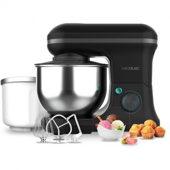 Batidora Amasadora Cecotec Cecomixer Merengue Ice-Cream Black 5L 1200W