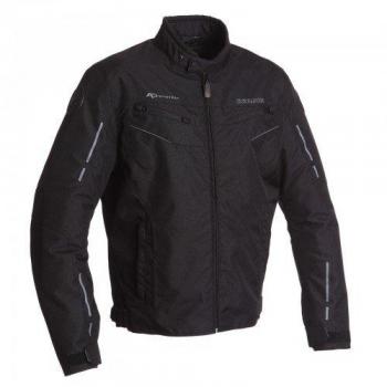 Bering chaqueta moto pantalones Capri, negro/gris, talla 3 X L