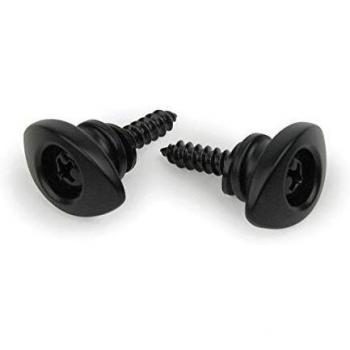 Planet Waves PWEEP102 Elliptical End Pins - Black, 1.0 in*0.07 in*0.05 in