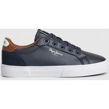 Pepe Jeans Kenton Court PBS30569 Marino Zapatillas Infantiles de Piel