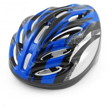 Niños Protección De Cabeza Espuma Ahueque Hacia Fuera A Rayas Esquí Casco De Ciclo Tri Color