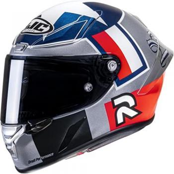Casco HJC RPHA 1 Ben Spies Silverstar MC21 - Azul Plata (2XL)