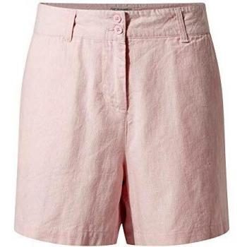 Craghoppers Rosa Pantalones Cortos, Mujer, Rosado, 42